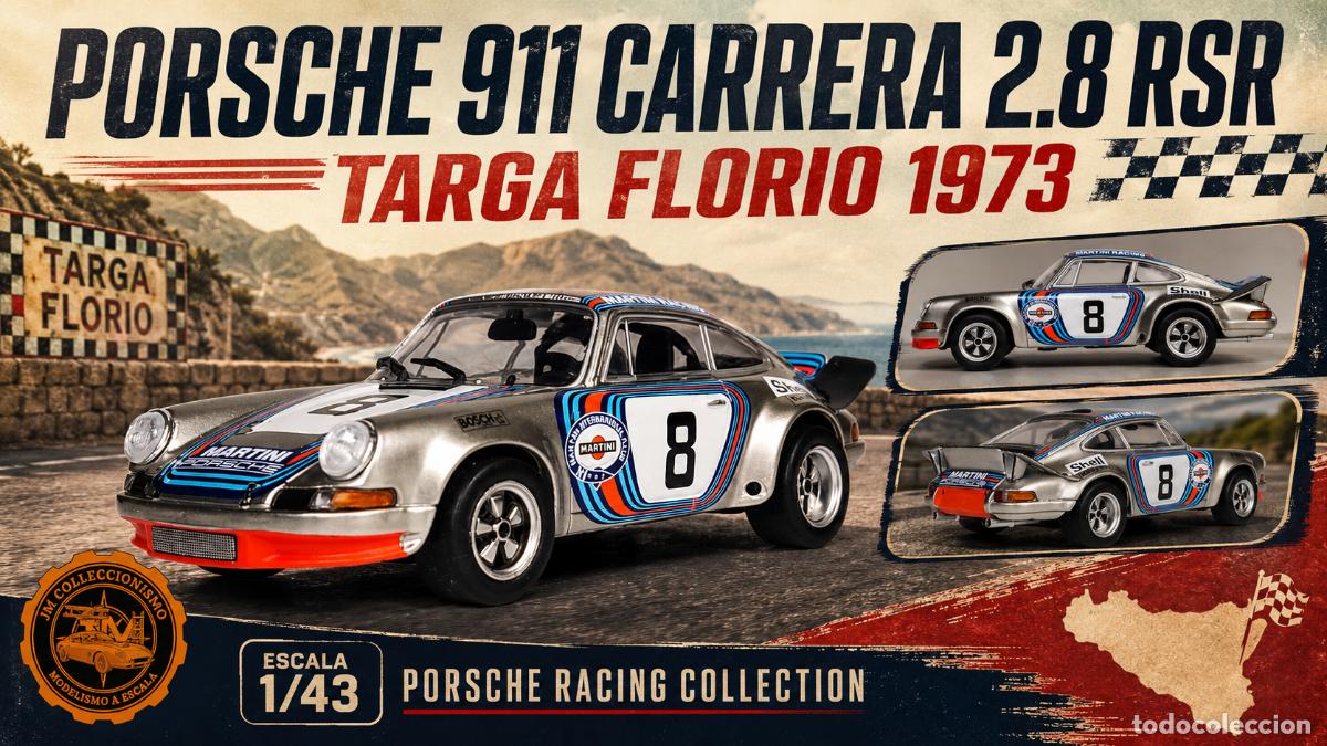 Auto in scala: Porsche 911 Carrera RSR 1973 Targa Florio