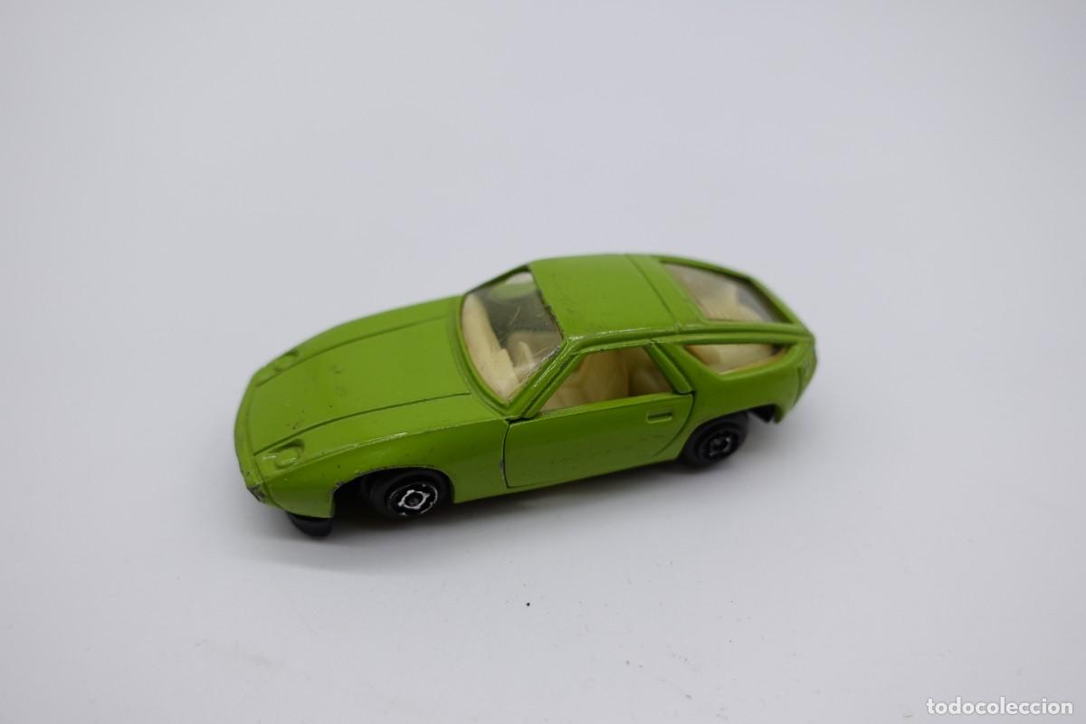 Carros em escala: COCHE DE JUGUETE GUISVAL PORSCHE 928 VERDE LIMA MINIATURA MET&Aacute;LICA VINTAGE