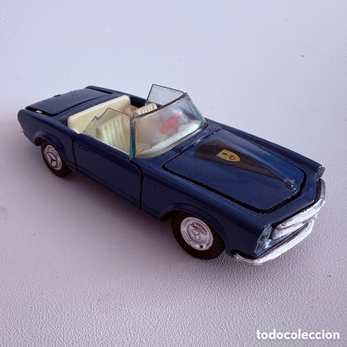 Coches a escala: COCHE ESCALA 1/43 Mercedes 230-SL Sport ref. 110 joal azul