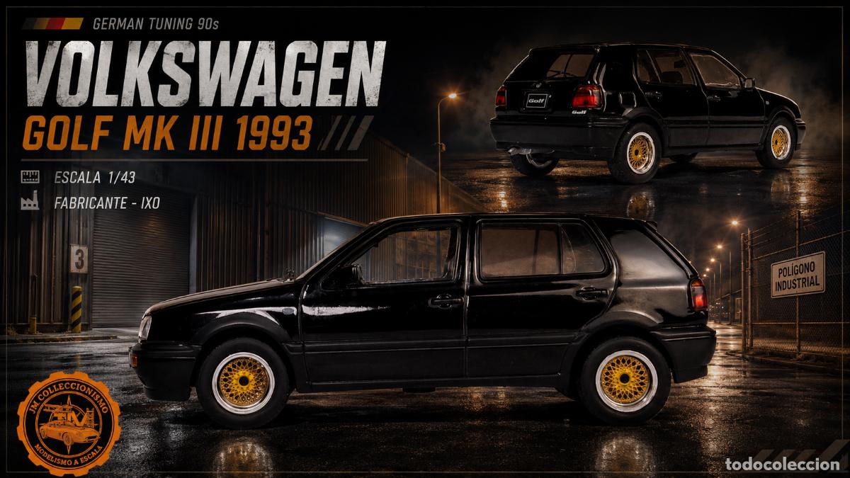 Voitures &agrave; l'&eacute;chelle: Volkswagen Golf Mk III 1993