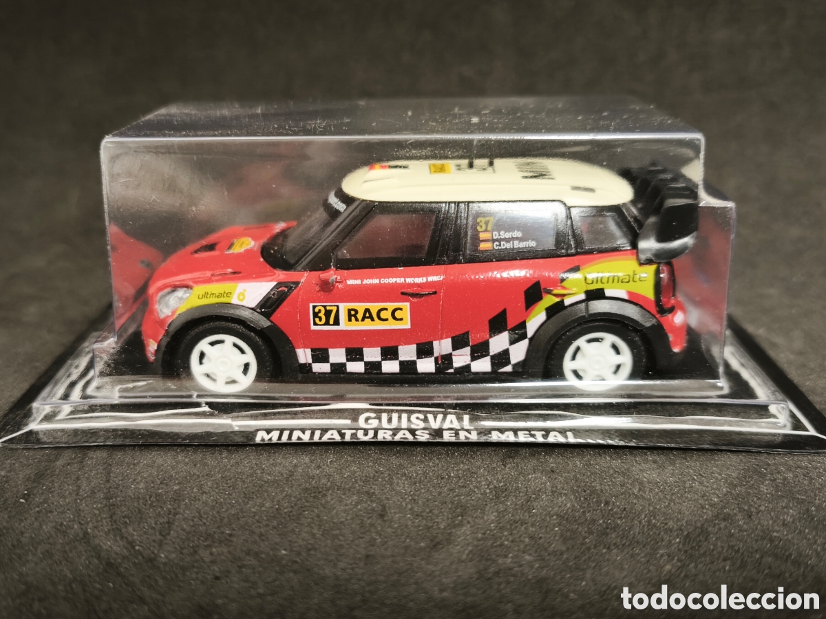 Carros em escala: Mini Countryman JCW rallye RACC Catalunya Costa Daurada de Guisval Dani Sordo