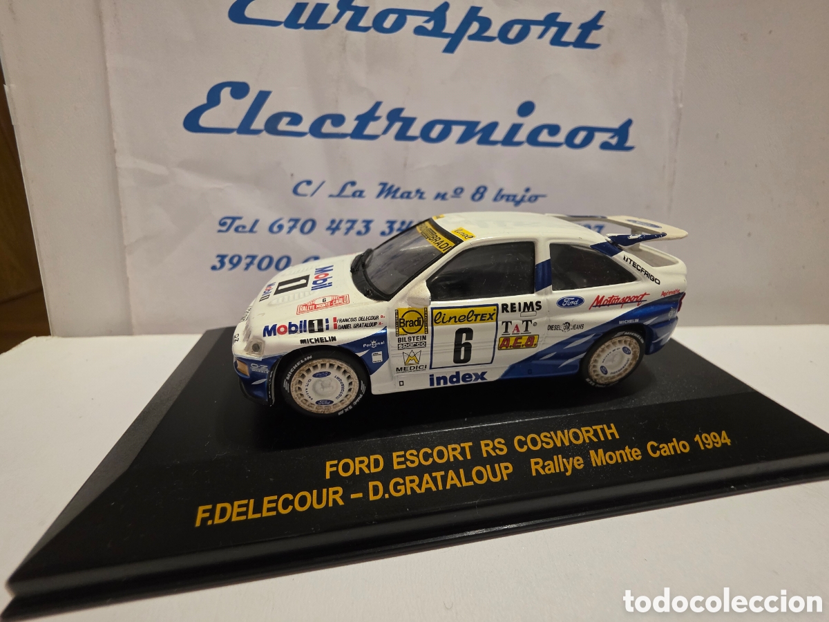 Coches a escala: Ford Escort RS Cosworth escala 1/43