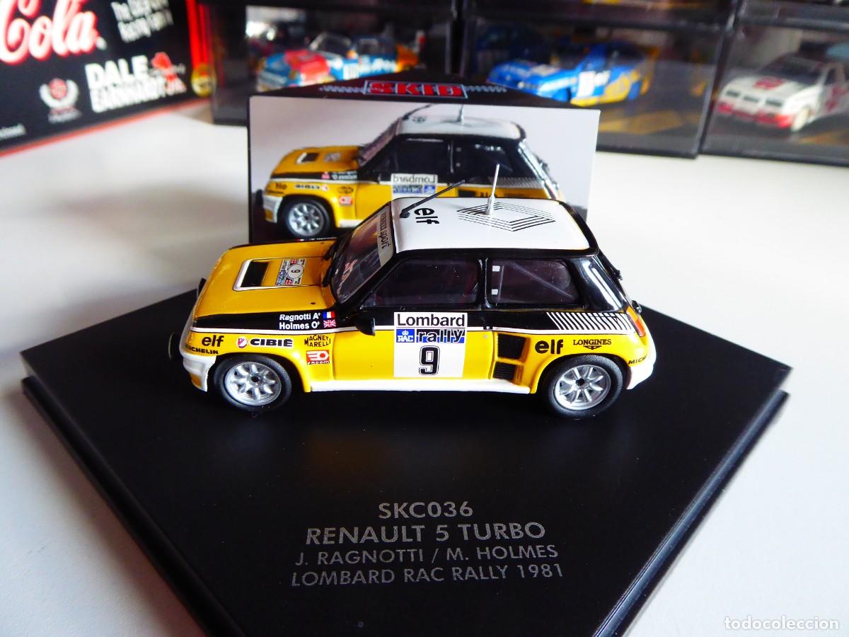 Coches a escala: 1/43 Vitesse Skid Renault R 5 Turbo Elf Official #9 Lombard Rac Rally 1981 Ragnotti Holmes