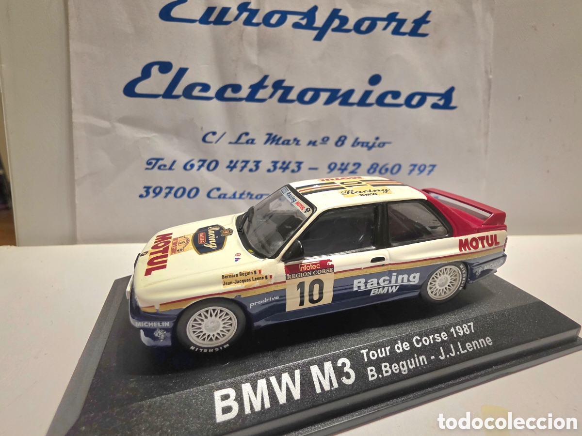 Coches a escala: BMW M3 Tour de Corse 1987 escala 1/43