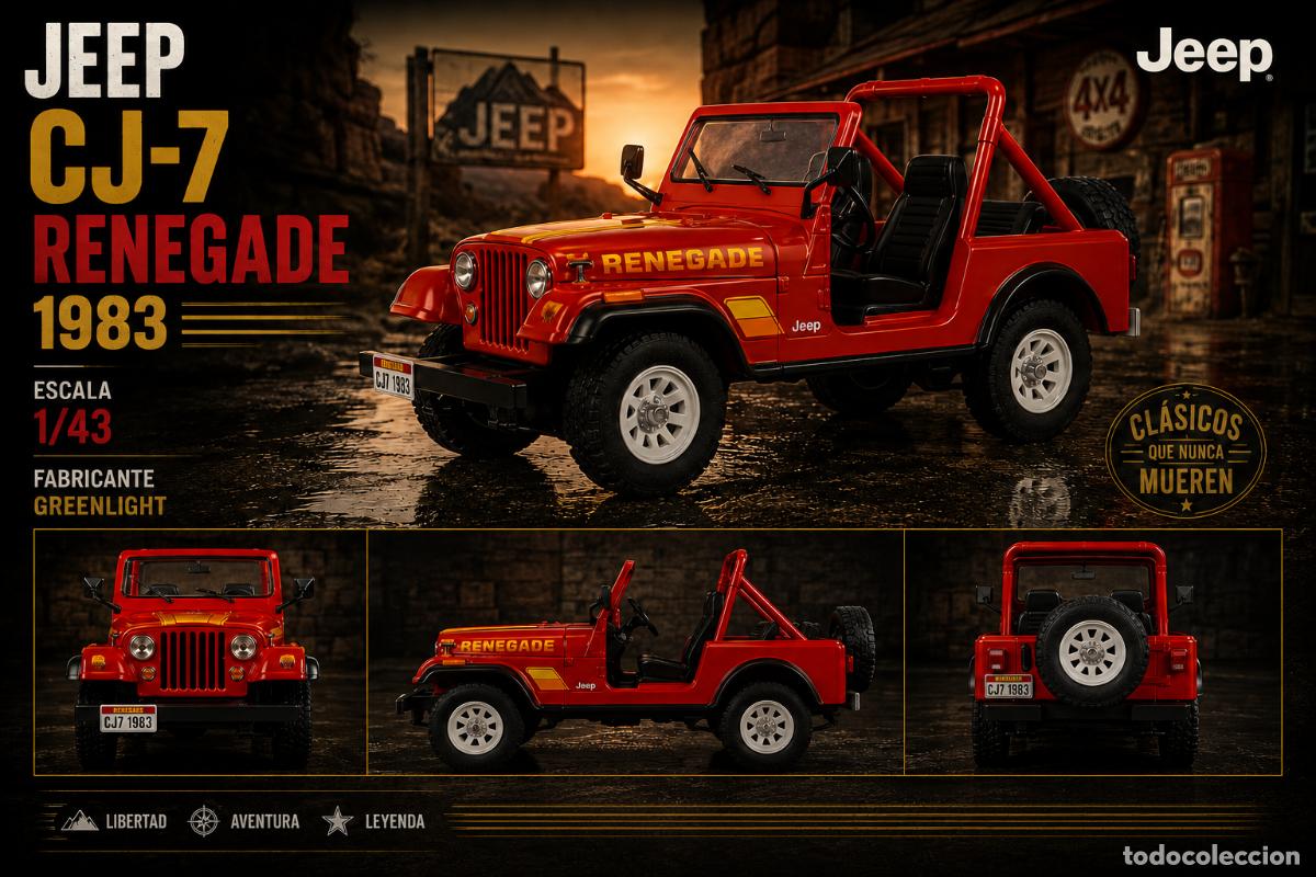 Auto in scala: JEEP CJ-7 RENEGADE 1987