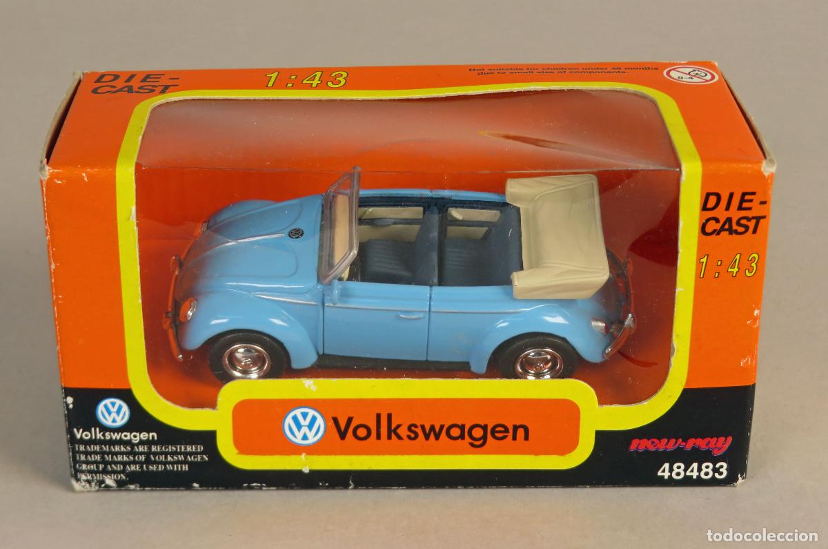 Coches a escala: Volkswagen 1200 Cabrio 1951 VW New Ray 1/43 nuevo en caja