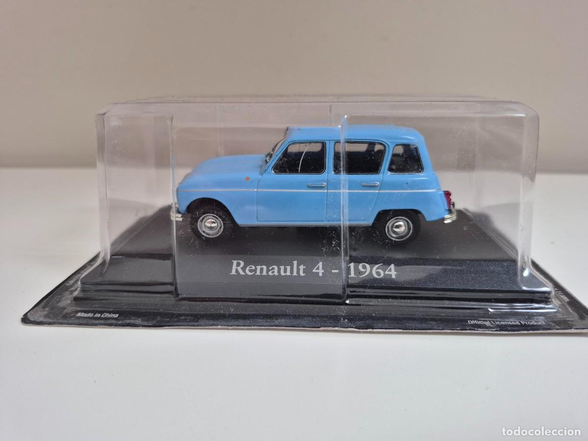 Coches a escala: 1/43 COCHE RENAULT 4 AZUL R4 RBA 1:43