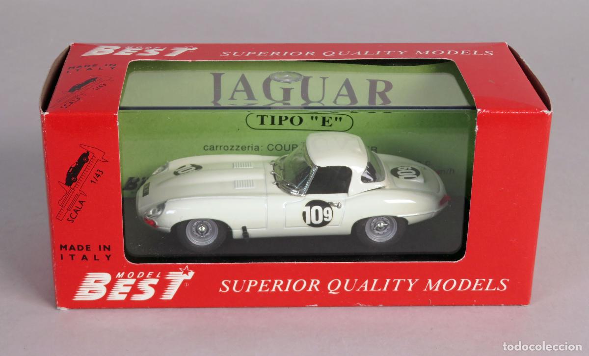 Coches a escala: Jaguar Tipo E Spyder Model Best 1/43 Made in Italy nuevo en caja
