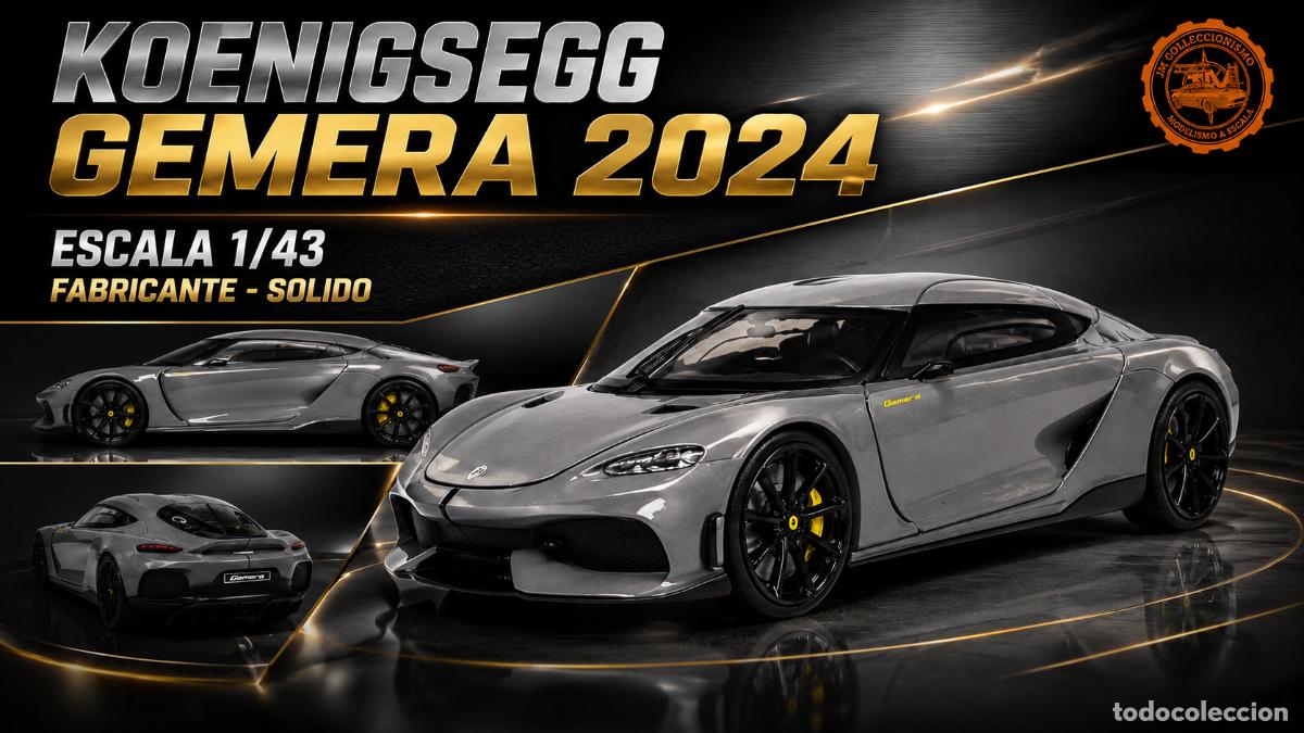 Coches a escala: Koenigsegg Gemera 2024