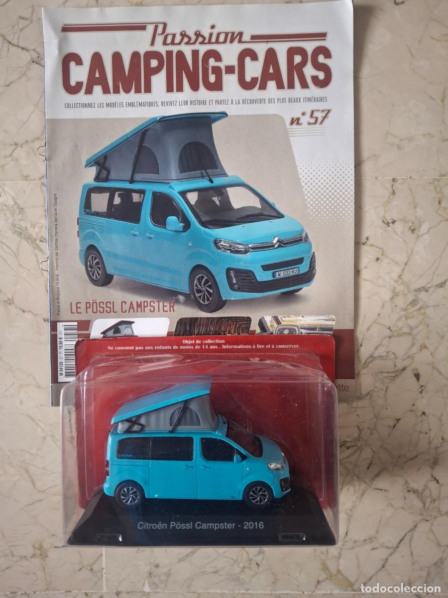 Coches a escala: Autocaravana Citro&euml;n P&ouml;ssl Campster a 1/43 de Hachette