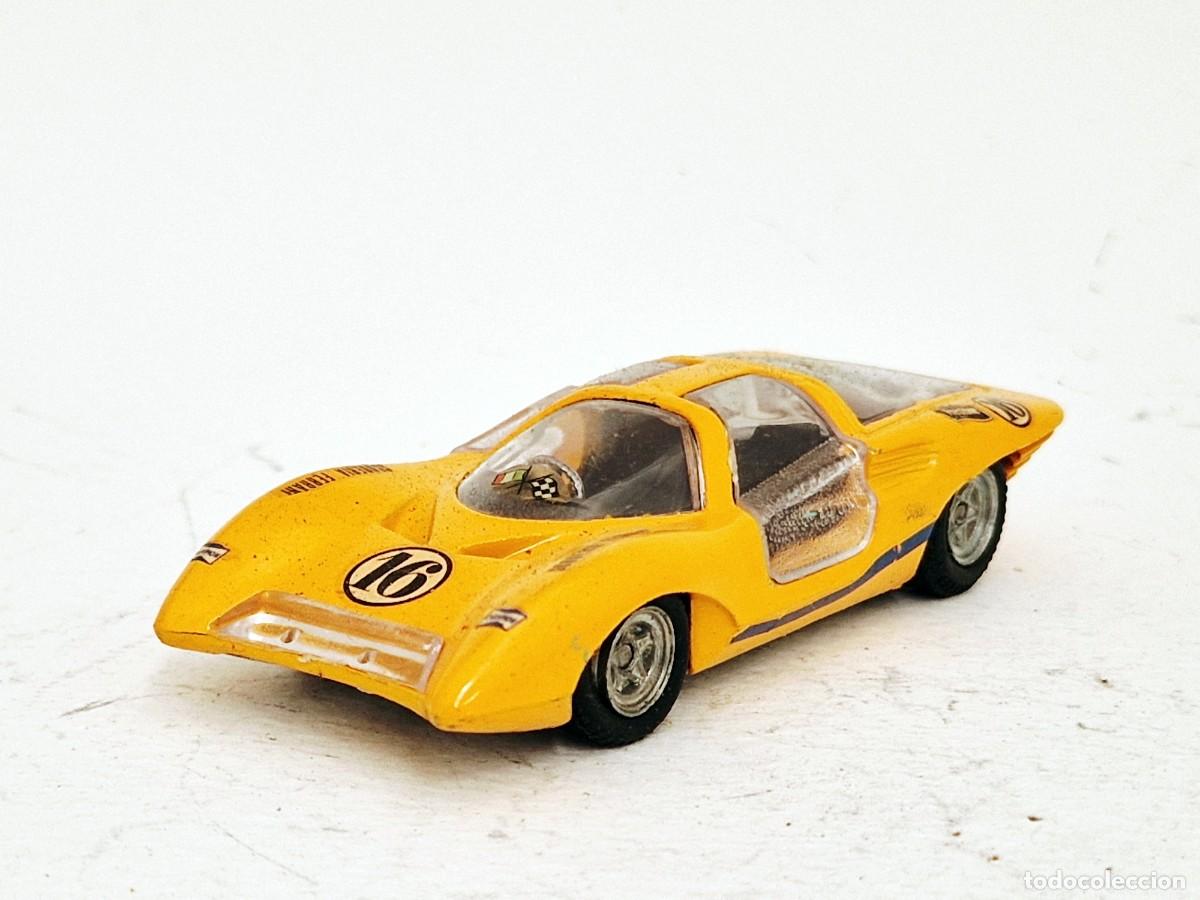 Carros em escala: POLITOYS EXPORT N566 FERRARI P5 BERLINETTA PININFARINA AMARILLO MADE IN ITALY ESCALA 1/43