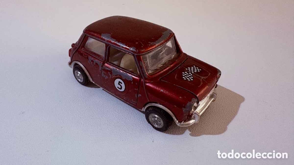 Coches a escala: Coche mini cooper auto pilen mod 319 granate ESCALA 1/43