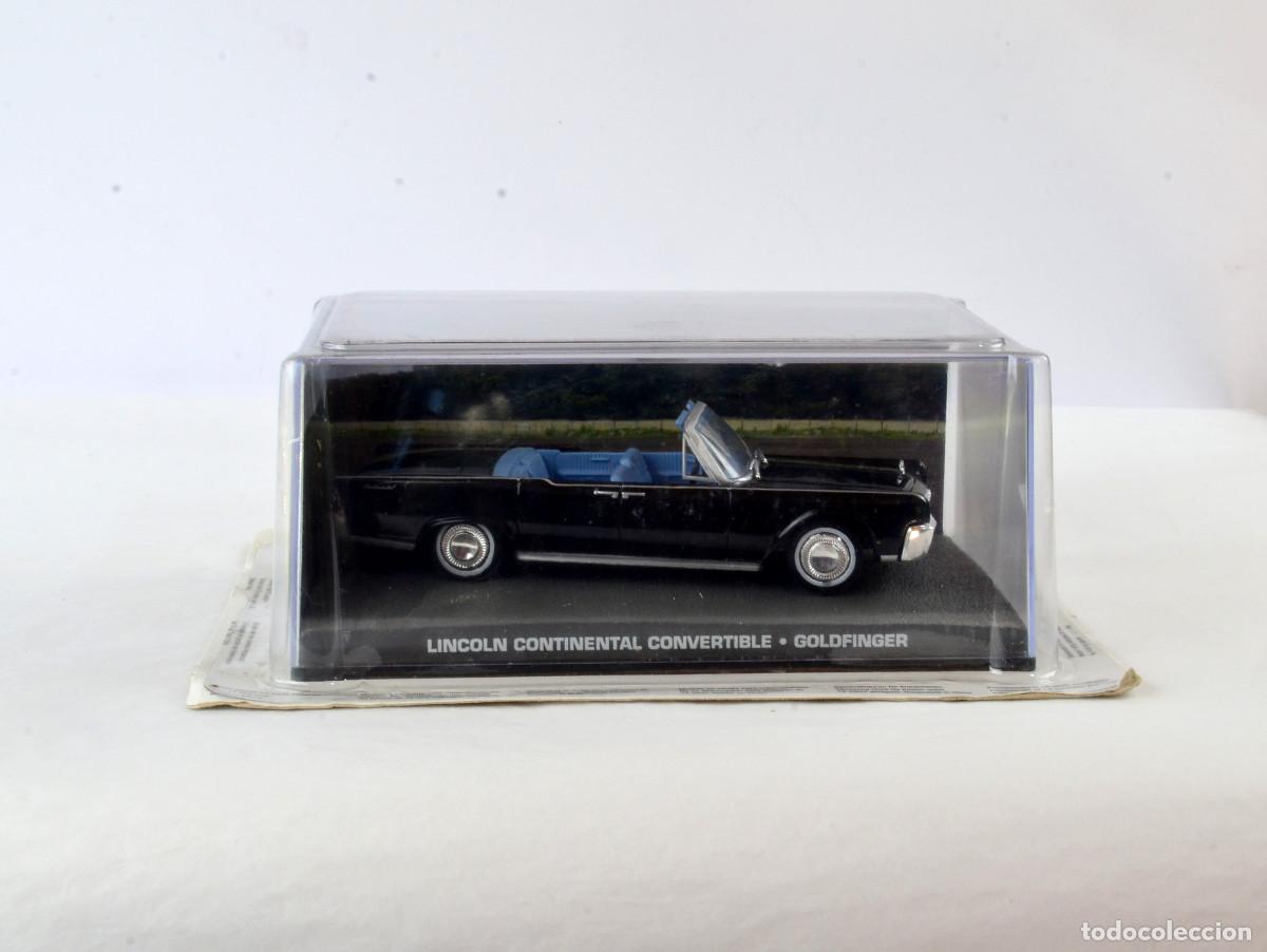 Coches a escala: Escala 1:43 James Bond 007 Lincoln Continental Convertible Goldfinger Nuevo Precintado