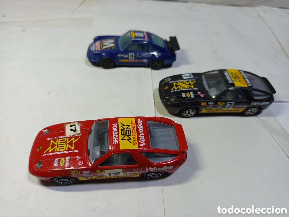 Coches a escala: 3 Porsche marca Burago - Foto 3