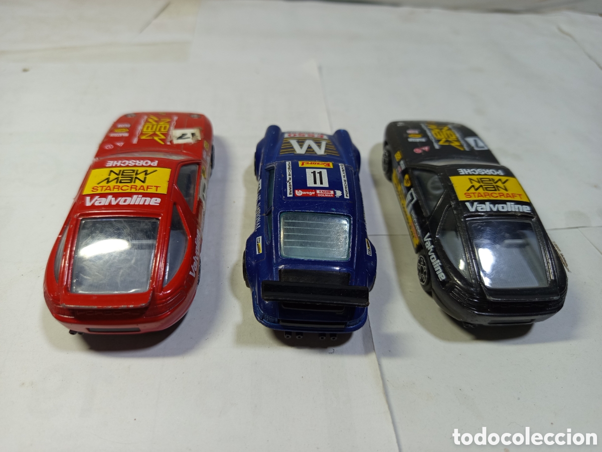 Coches a escala: 3 Porsche marca Burago - Foto 4