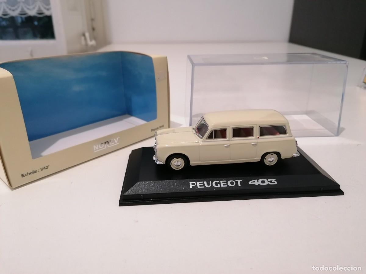 Carros em escala: Norev 1/43 Peugeot 403 Nuevo