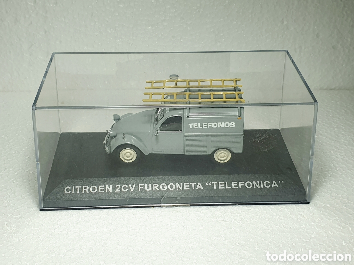 Coches a escala: CITRO&Euml;N 2CV FURGONETA TELEFONICA
