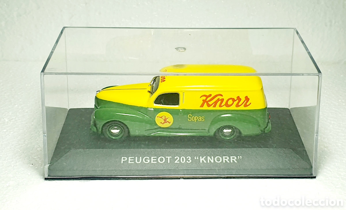 Coches a escala: FURGONETA PEUGEOT 203 SOPAS KNORR