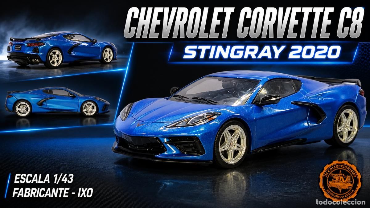 Coches a escala: CHEVROLET CORVETTE C8 STINGRAY 2020