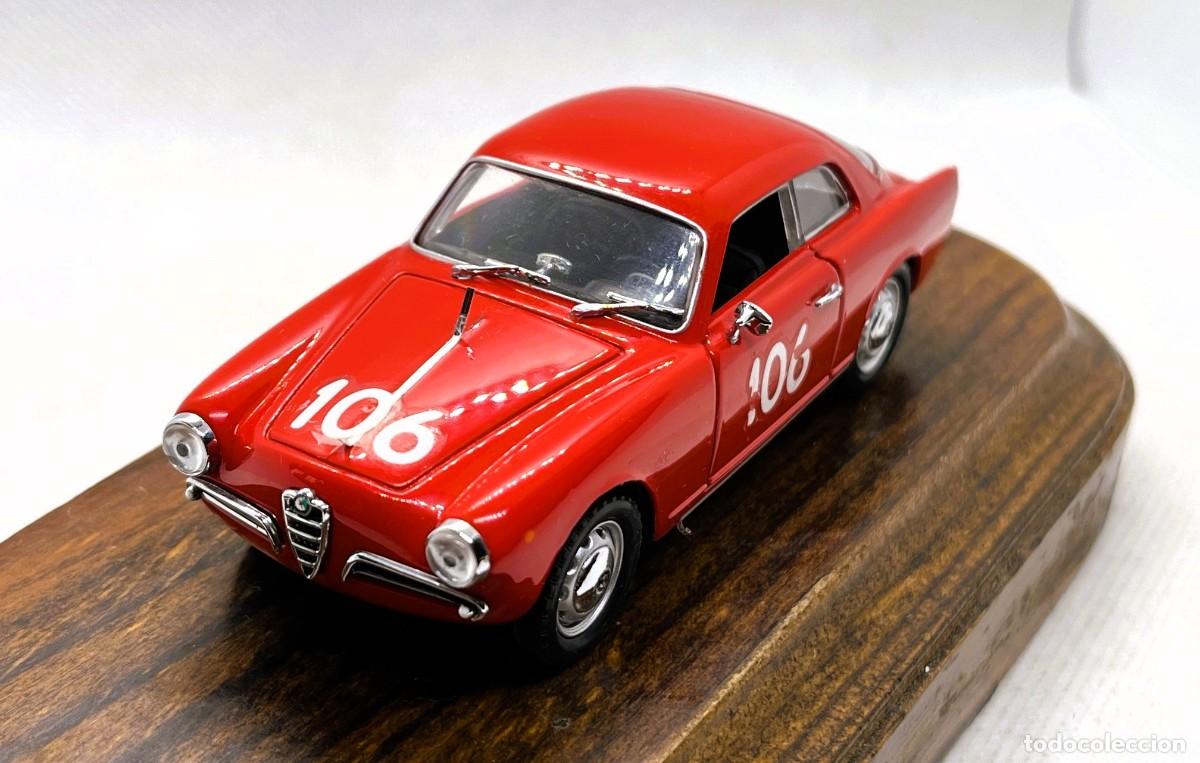 Voitures &agrave; l'&eacute;chelle: ALFA ROMEO GIULIETTA SPRINT 1/43, DETAIL CARS, COMO NUEVO FLA