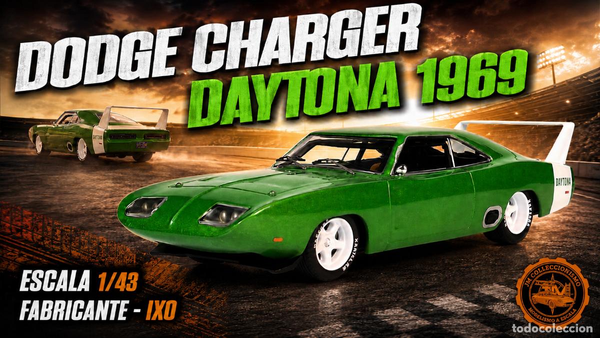 Coches a escala: Dodge Charger Daytona 1969