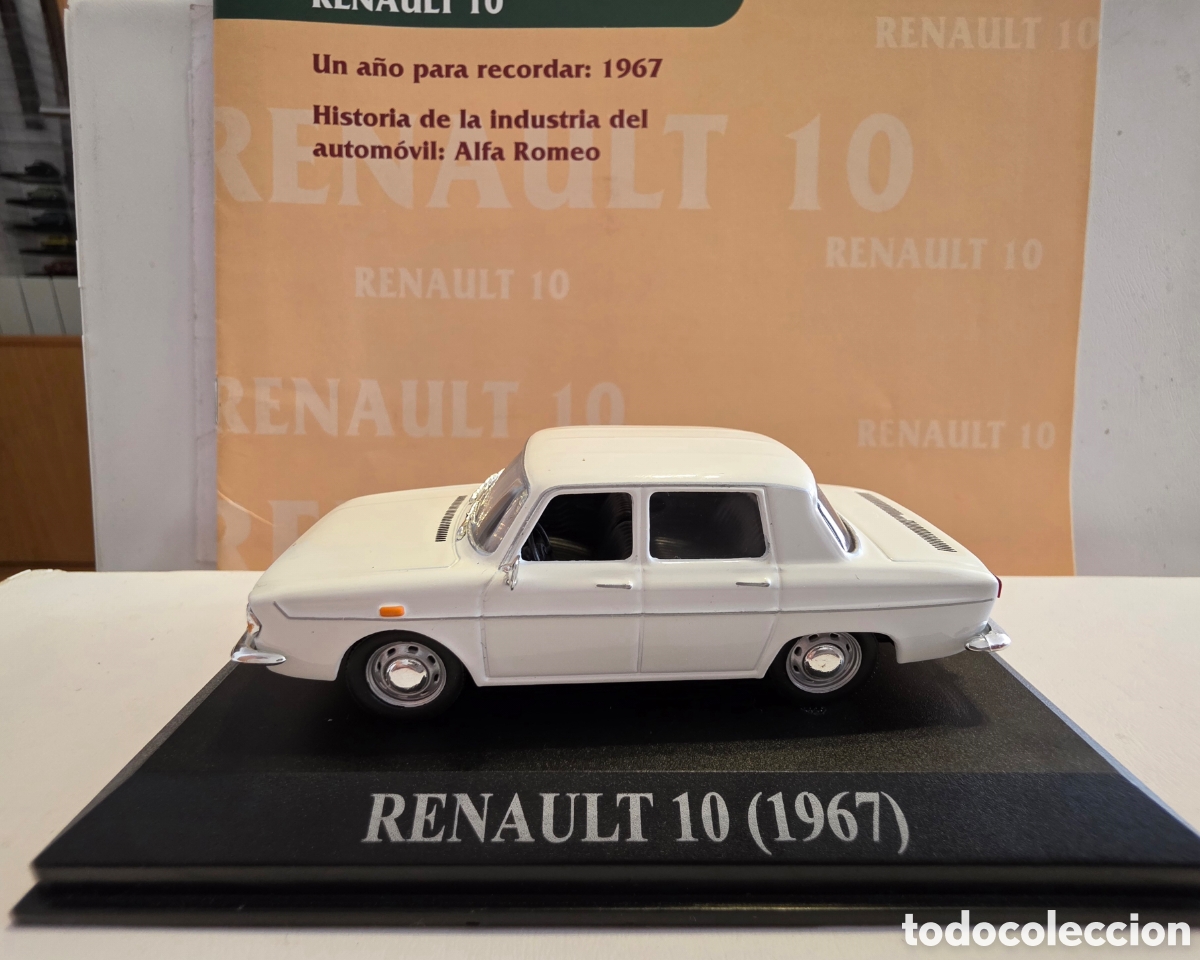 Coches a escala: Renault 10 1967 y fasciculo escala 1/43