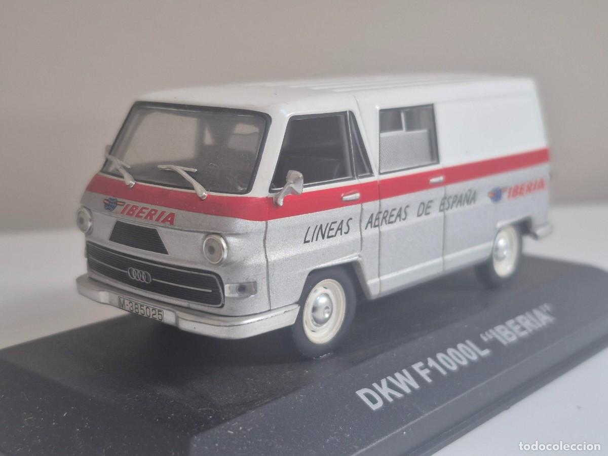 Coches a escala: 1/43 COCHE FURGONETA DKW F1000L IBERIA LINEAS AEREAS 1:43 IXO ALTAYA VAN