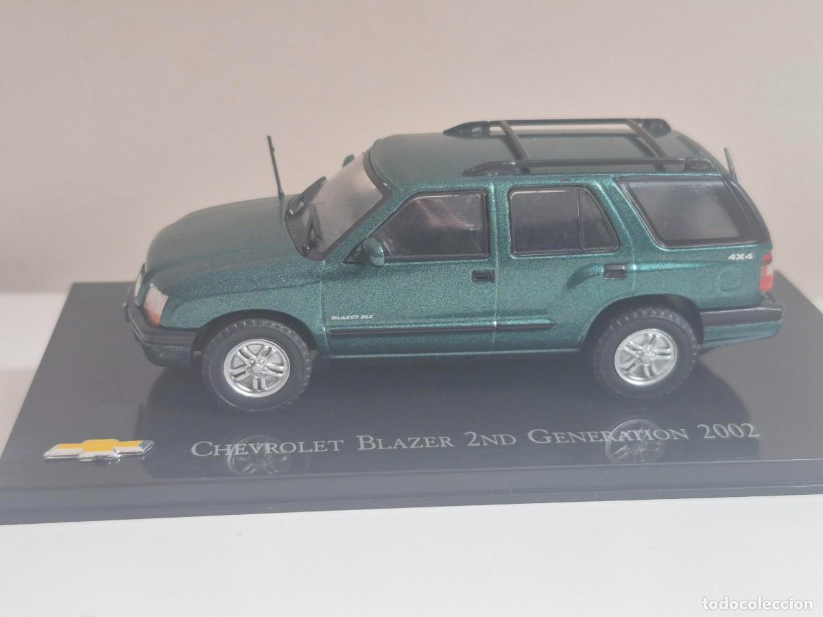 Coches a escala: 1/43 COCHE CHEVROLET BLAZER 2ND GENERATION 2002 MINIATURA 1:43