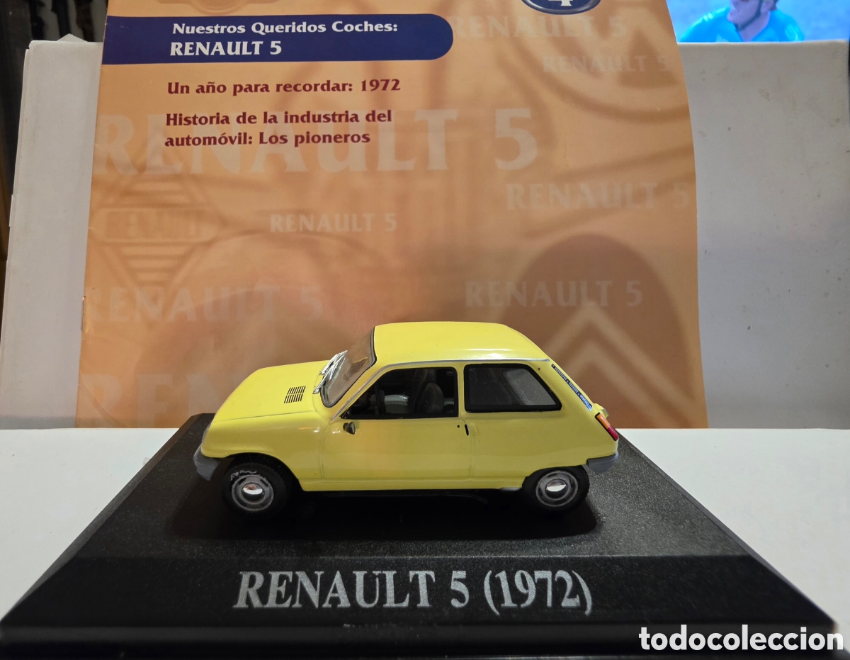 Coches a escala: Renault 5 1972 escala 1/53