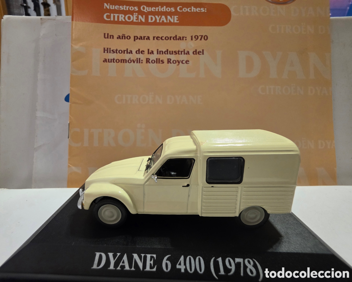 Model Cars: Citro&euml;n Dyane 6 400 + fasciculo escala 1/43