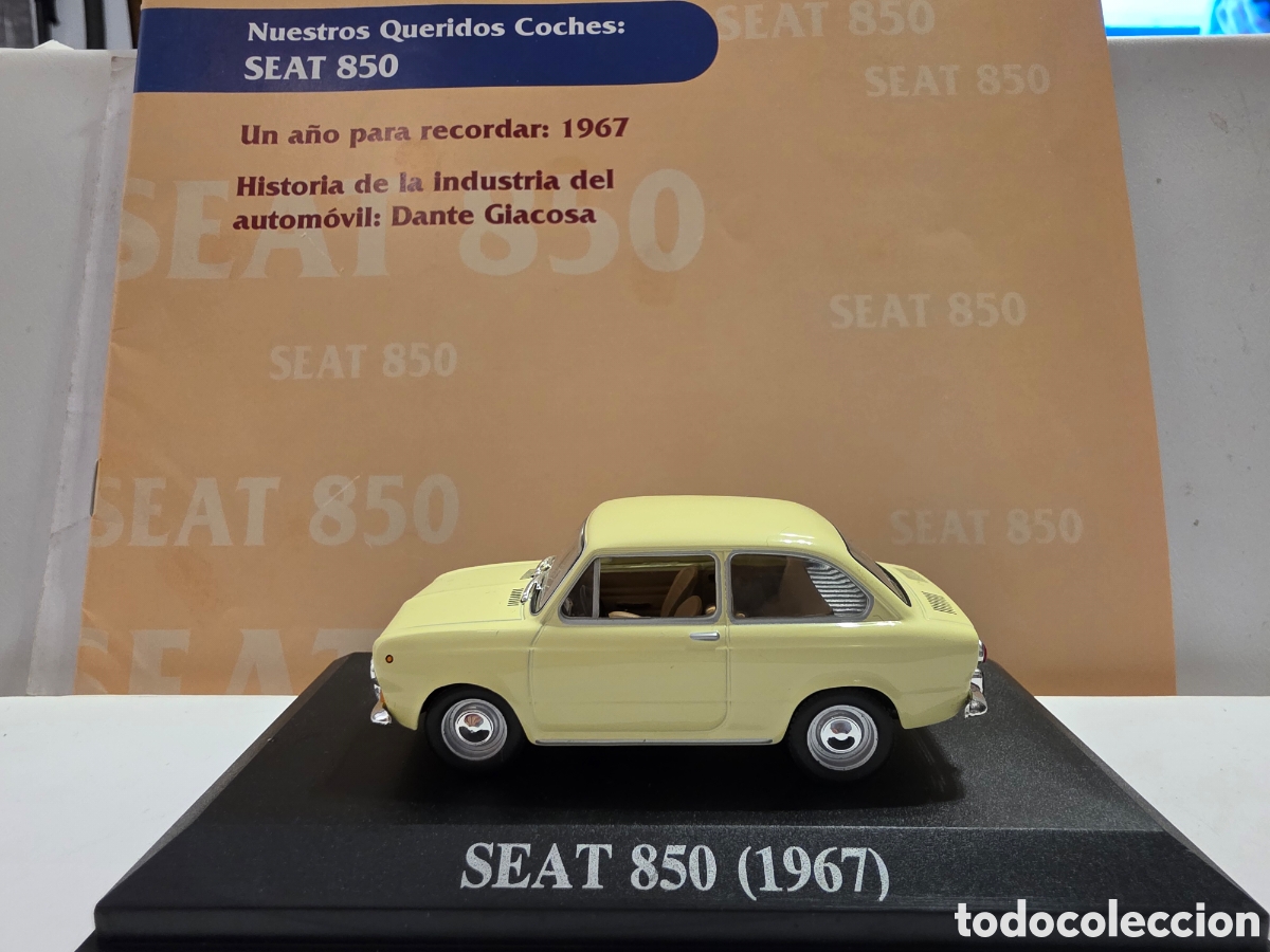 Coches a escala: Seat 850 + fasciculo escala 1/43