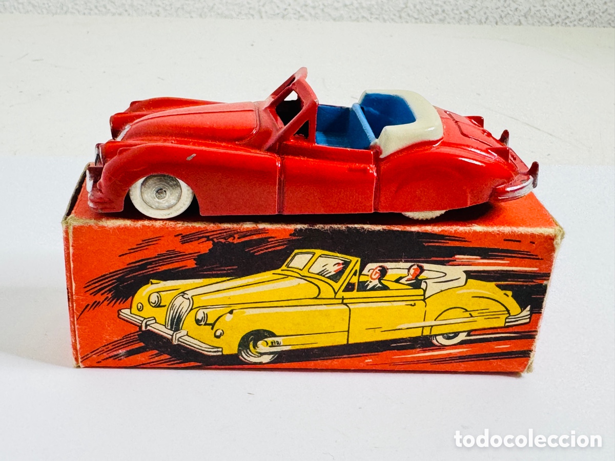 Coches a escala: Jaguar XK140 Gran Sport a escala 1/43, fabricado por la marca Quiral&uacute;