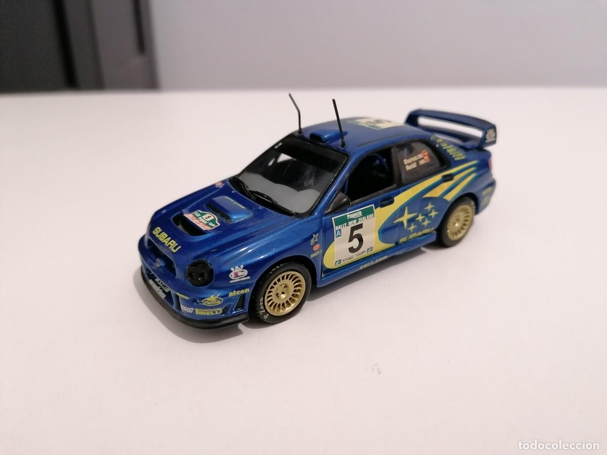 Voitures &agrave; l'&eacute;chelle: Ixo 1/43 Subaru Impreza WRC Burns Reid Rally Nueva Zelanda 2001 Buen Estado