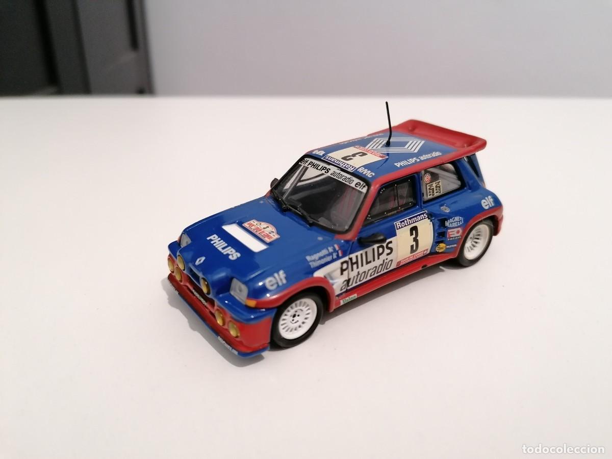 Carros em escala: Altaya 1/43 Renault 5 Turbo Ragnotti Thimonier Tour de Corse 1985 Buen Estado