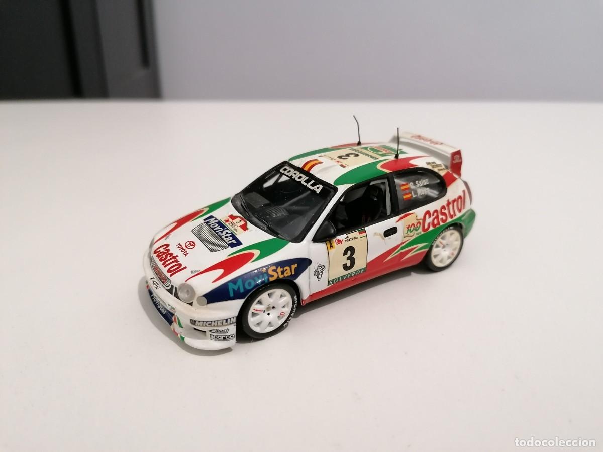 Carros em escala: Altaya 1/43 Toyota Corolla WRC Sainz Moya Rally de Portugal 1999 Buen Estado