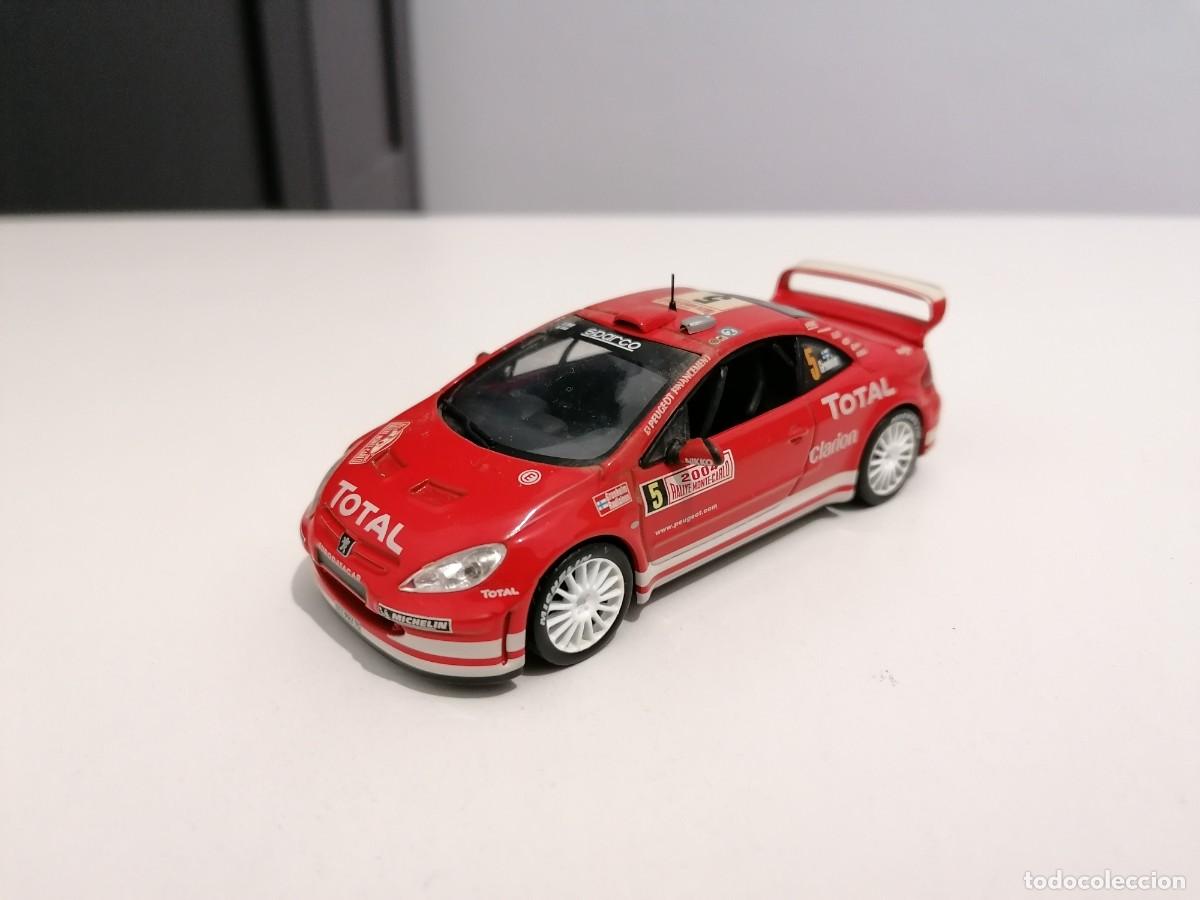 Carros em escala: Altaya 1/43 Peugeot 307 WRC Gronholm Rautiainen Rally de Montecarlo 2004 Buen Estado