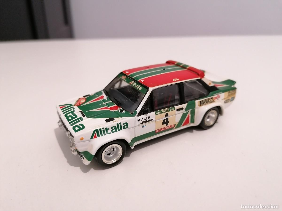 Carros em escala: Altaya 1/43 Fiat 131 Abarth Alen Kivimaki Rally de Portugal 1978 Buen Estado