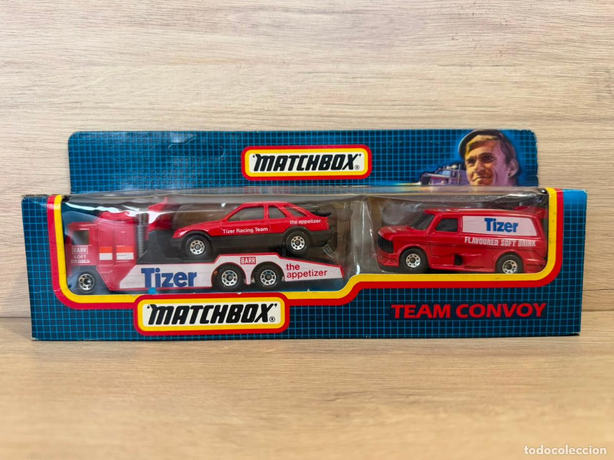 Coches a escala: MATCHBOX TEAM CONVOY TC 12 TIZER - con caja