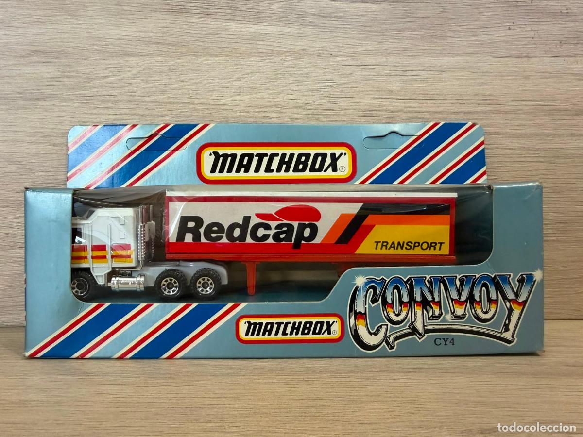 Coches a escala: MATCHBOX CONVOY CY4 REDCAP TRANSPORT - con caja