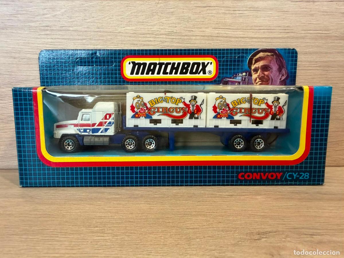 Coches a escala: MATCHBOX CONVOY / CY-28 MACK CONTAINER - con caja