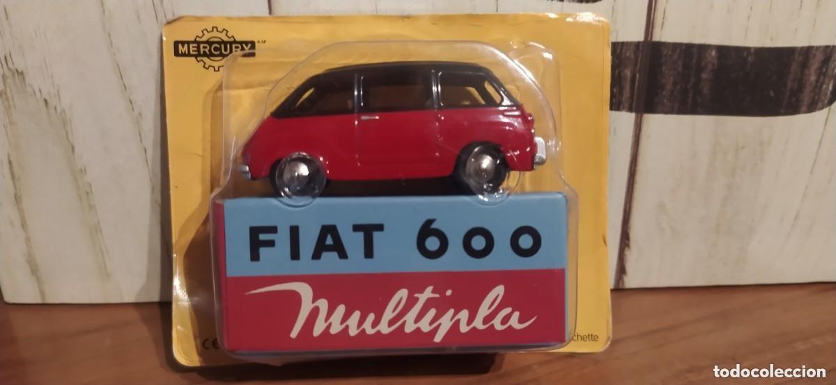 Model Cars: MERCURY MODELO FIAT 600 MULTIPLA HACHETTE 1:43 NUEVO Y EN BLISTER