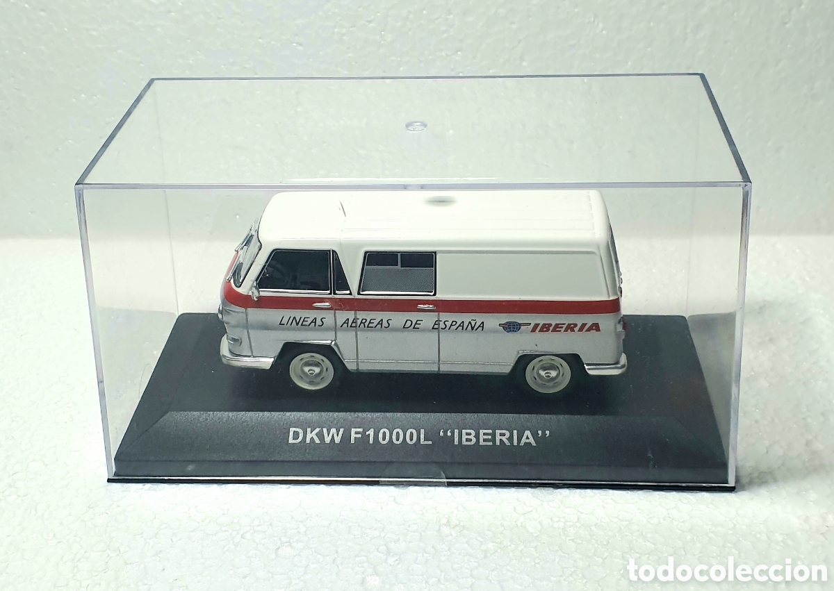 Coches a escala: FURGONETA DKW F1000L &rdquo;IBERIA&rdquo; LINEAS AEREAS DE ESPA&Ntilde;A