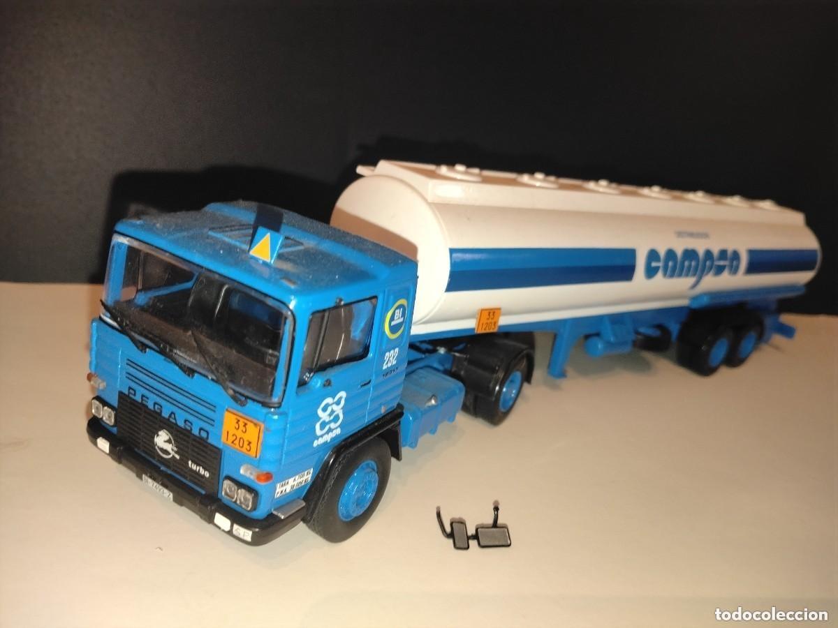 Voitures &agrave; l'&eacute;chelle: CAMION PEGASO CAMPSA AZUL , ESCALA 1/43
