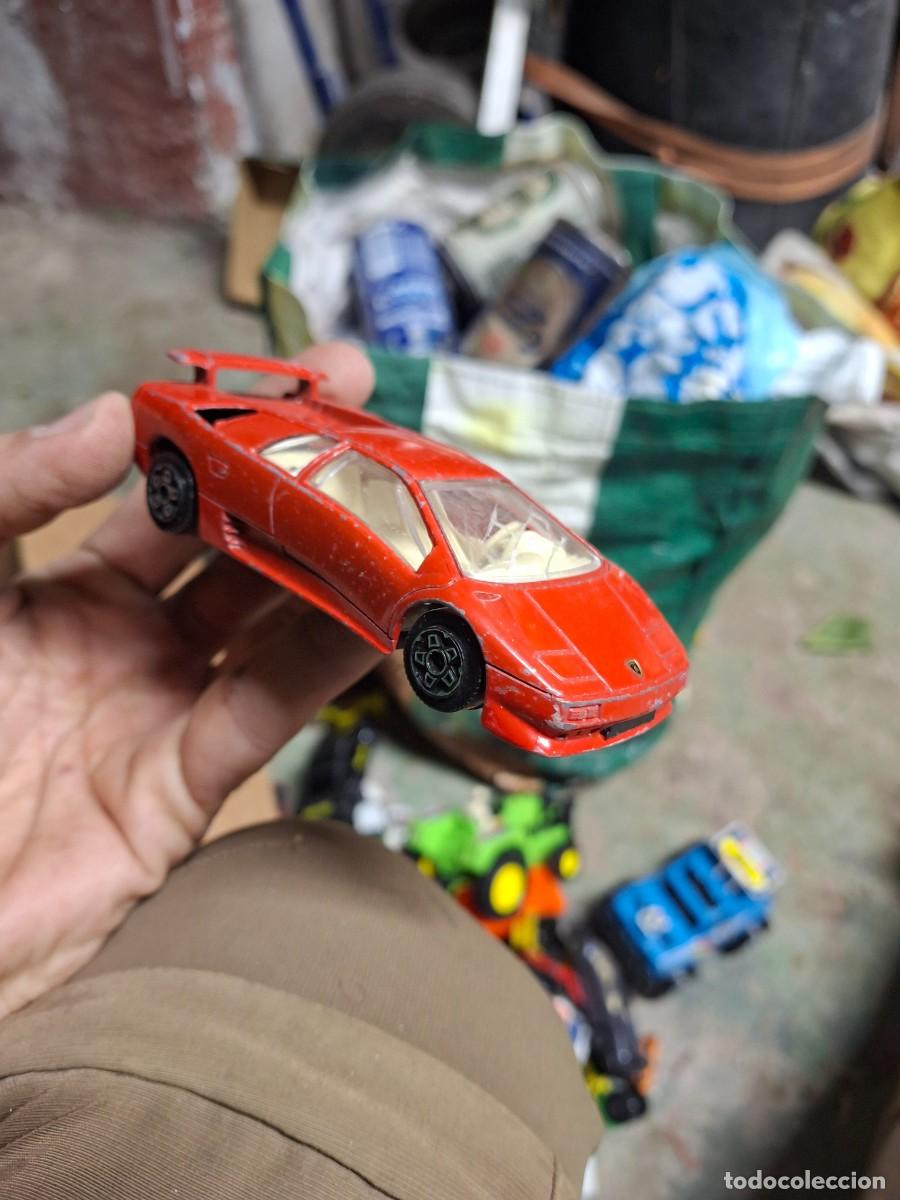 Coches a escala: Antiguo coche juguete miniatura maqueta escala Lamborghini Diablo Burago 1/43