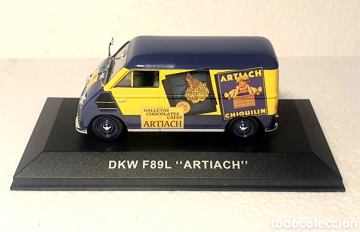 Coches a escala: DKV F89L &rdquo;ARTIACH&rdquo; *** FURGONETA COMERCIAL GALLETAS CHOCOLATES CAFE ARTIACH