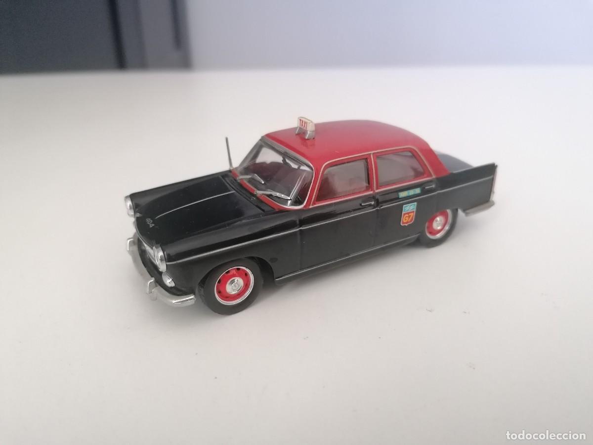 Carros em escala: Altaya 1/43 Peugeot 404 Taxi Paris 1962 Buen Estado