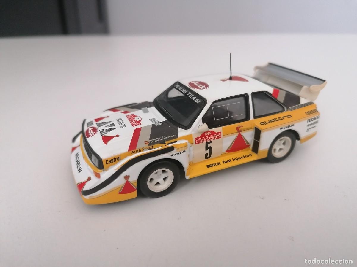Carros em escala: Altaya 1/43 Audi Quattro Sport E2 Rally Sanremo 1985 Buen Estado
