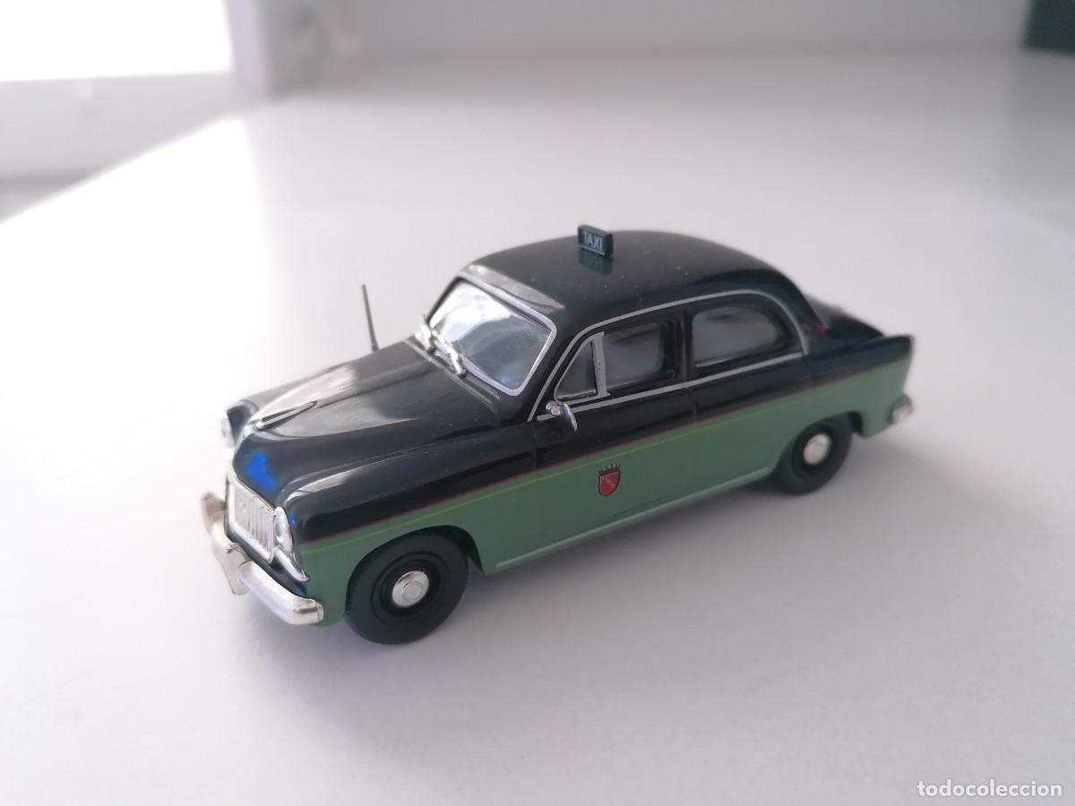 Model Cars: Altaya 1/43 Fiat 1400 Taxi Roma 1955 Buen Estado