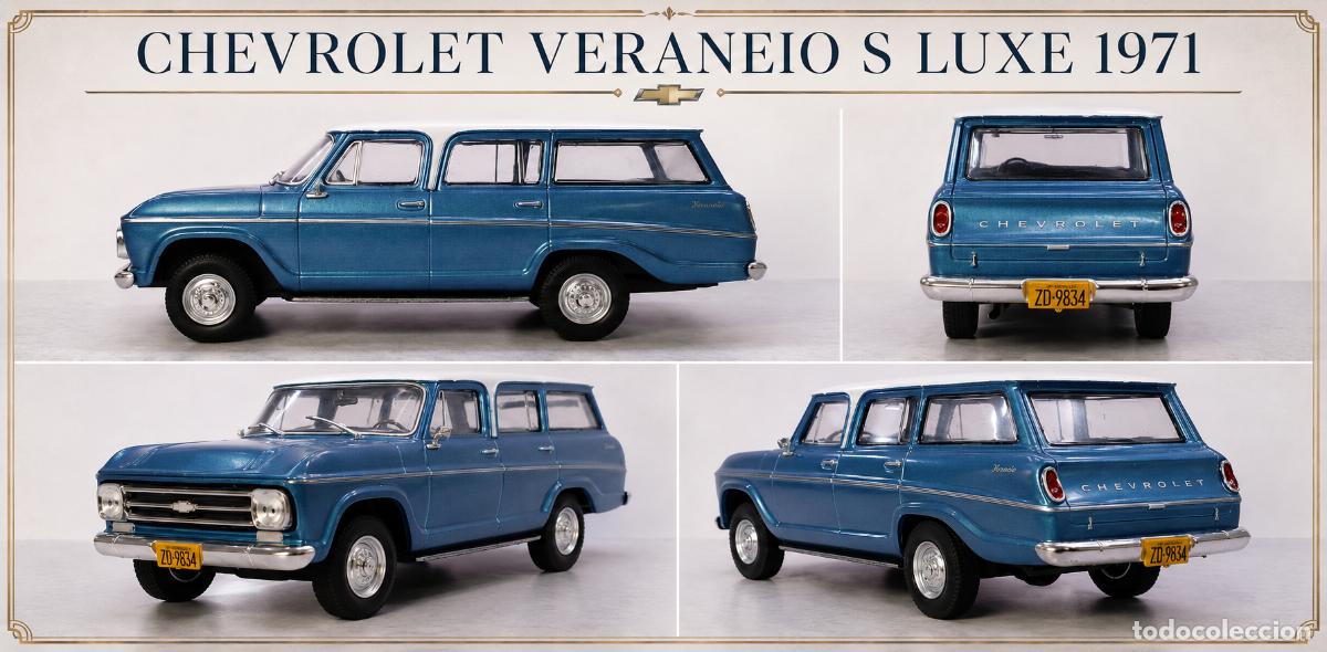 Coches a escala: Chevrolet Veraneio S Luxe 1971