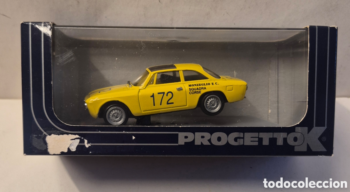 Model Cars: PROGETTOK AUTOMODELLI PK 049- ALFA ROMEO GIULIA GTA TARGA FLORIO 1970, 1/43 NUEVO